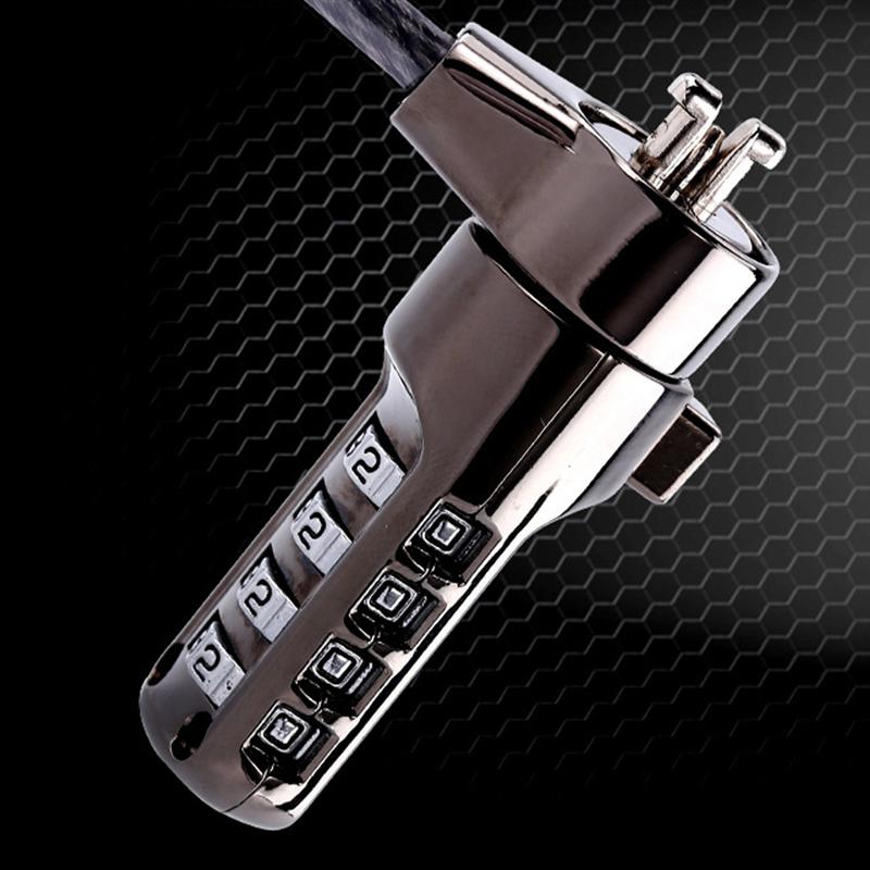 1pc Laptop Security Cable Lock Portable Laptop Lock Computer Lock