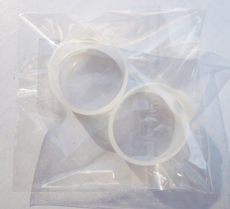 2 paia = 4 pezzi dimagranti perdere peso strumento di cura Silicone massaggio magnetico anelli punta del piede