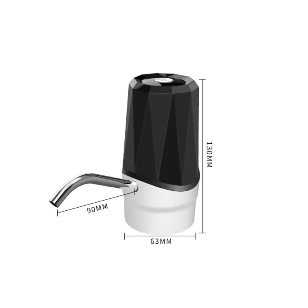 Bottled Water Automatic Water Suction Device USB Charging Electric Water Heater Small Intelligent Water Pump 1pcs: 2