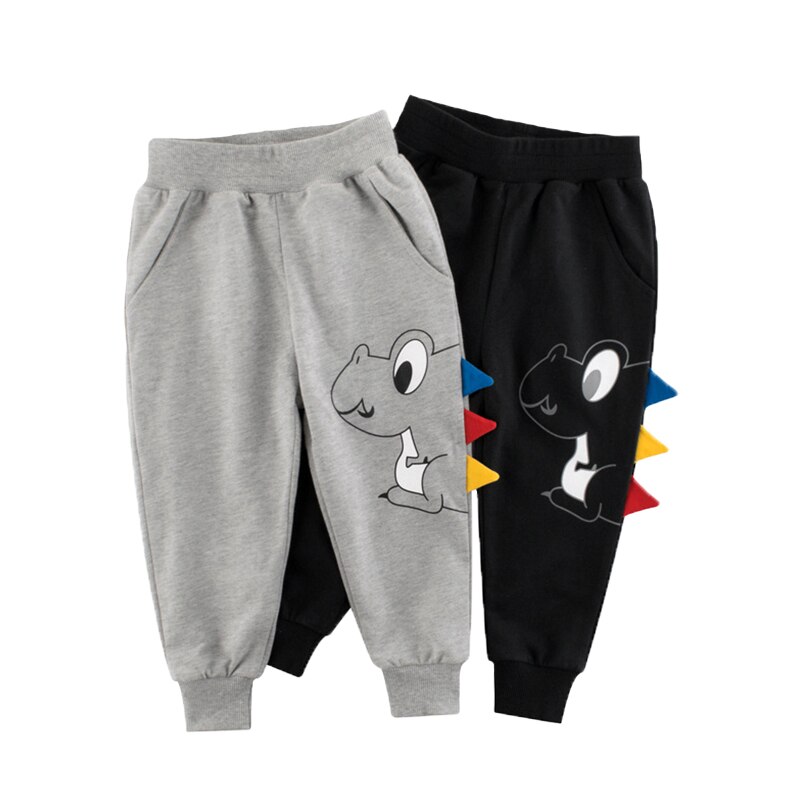 Children's Dinosaur Pants Autumn winter pant for a Boy 100% Cotton Boys casual pants Boys & Girls Sweatpants 2-8 years old
