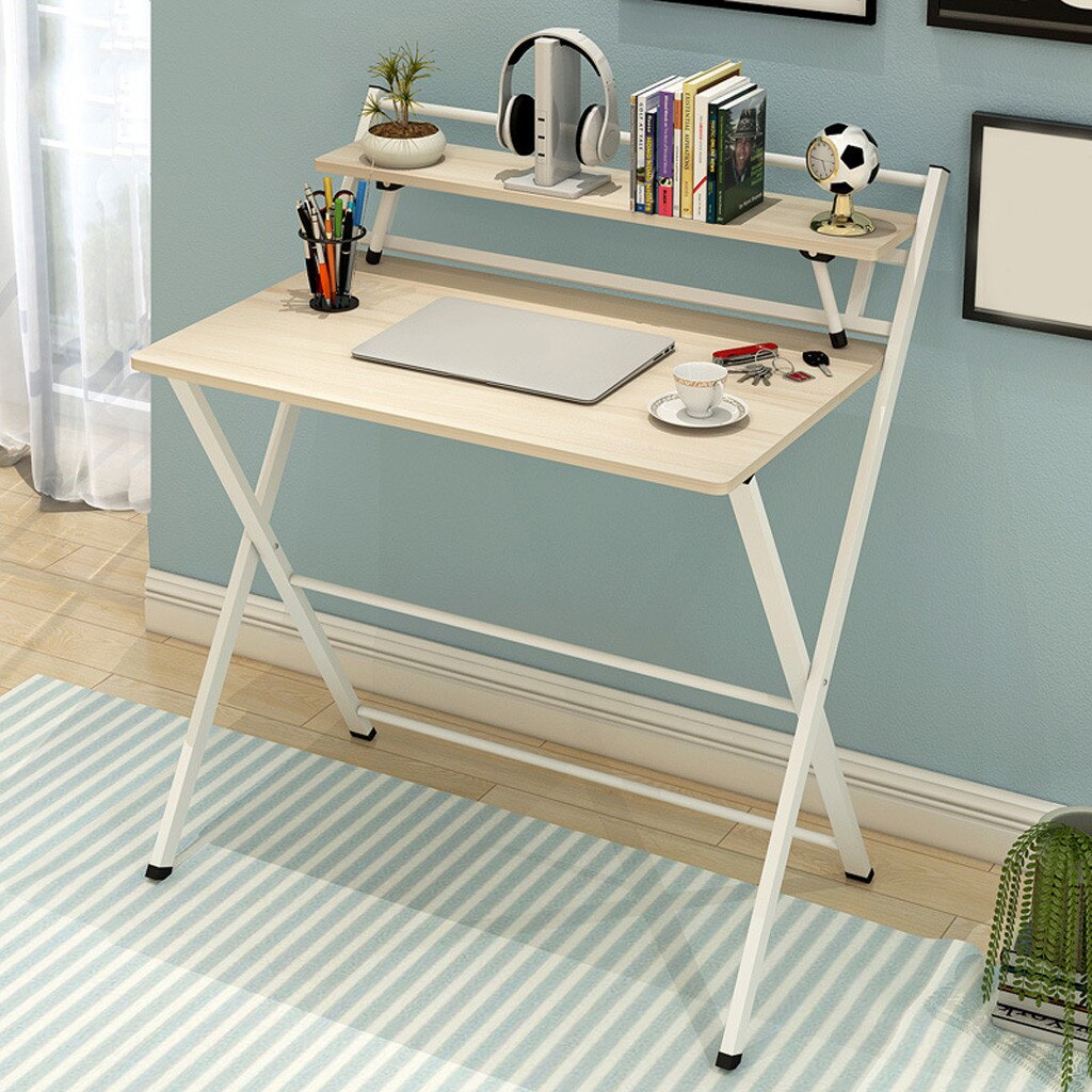 85Cm Moderne Desktop Computer Bureau Met Toetsenbord Beugel Studie Bureau Laptop Notebook Tafel Home Office Werk Meubels # t2G: A