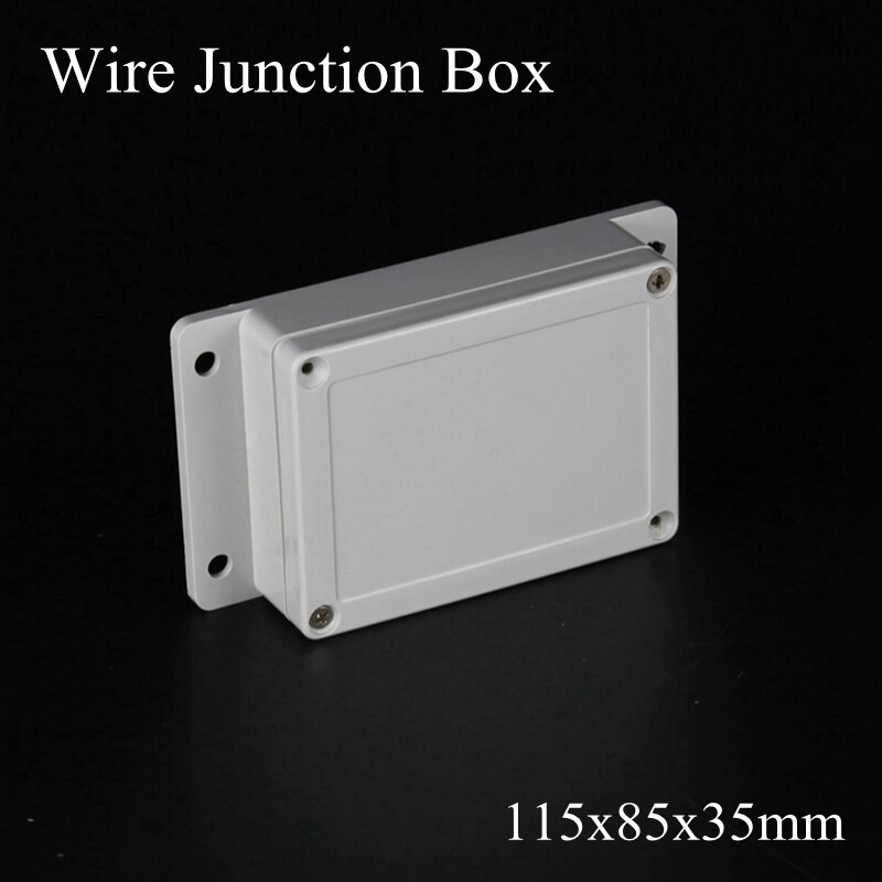 115x85x35mm ABS IP65 Waterproof Plastic Wire Junction Box With Mounted Distribution Enclosure Project Case Electronic Terminal