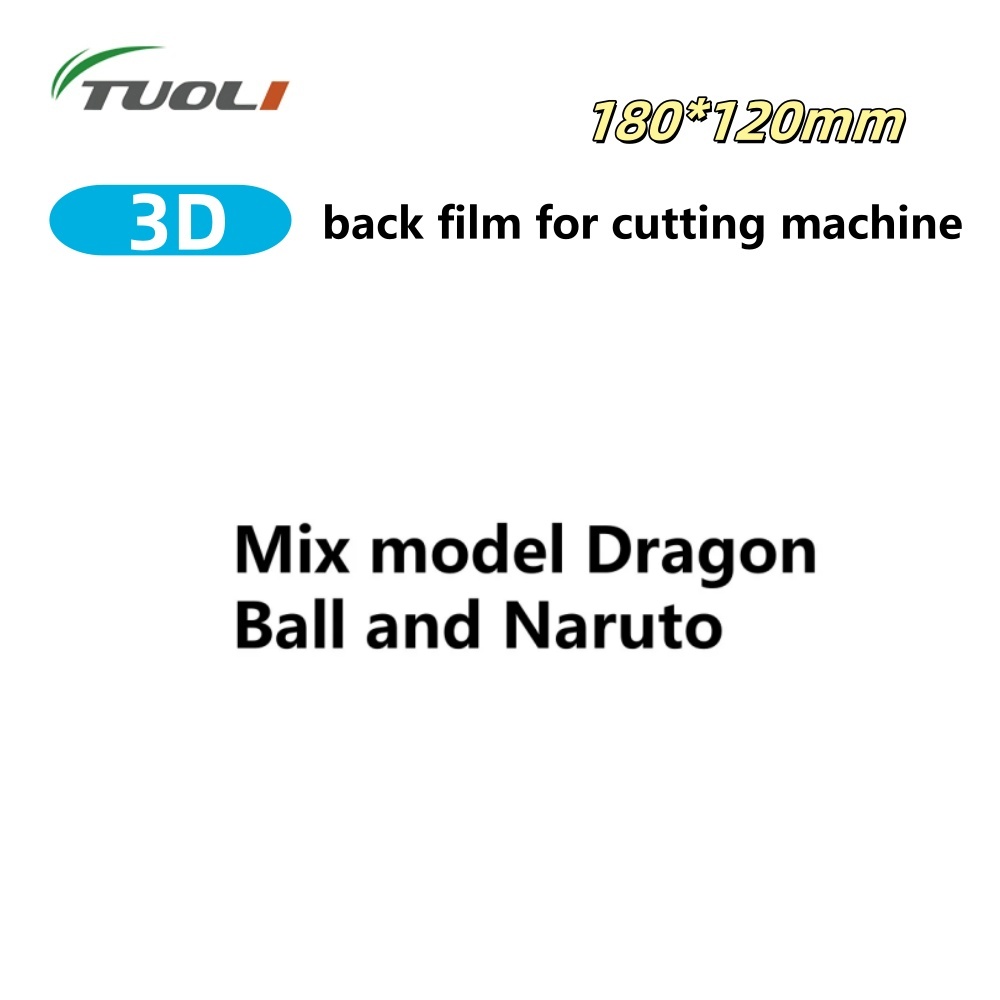 TUOLI 3D Animal película protectora trasera pegatina de teléfono cubierta de hoja para teléfono inteligente piel TL168 TL568 TL518 TL168Plus máquina cortadora