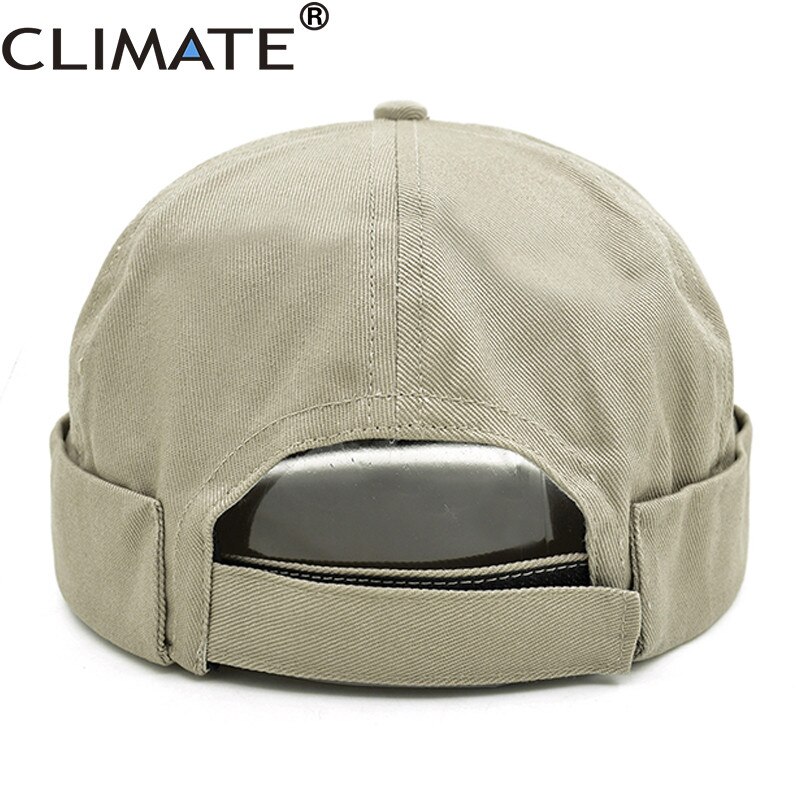 El Hip Hop balde de camuflaje de camarero Cap chino propietario del cubo sombreros estilo de la calle No pico plegable mayor gorra sombreros: Blank Khaki