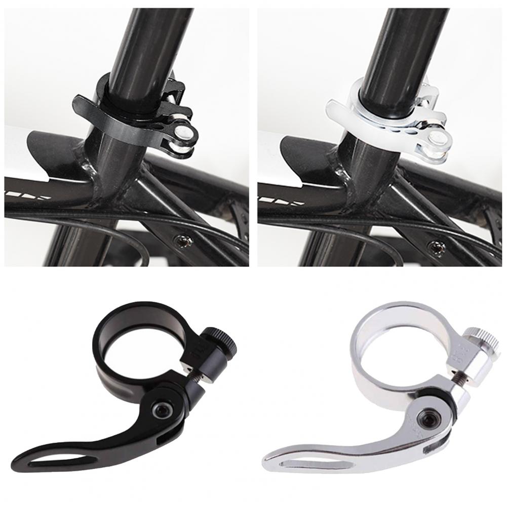 Bicycle accessories multicolor seat tube clamp high-strength quick release aluminum alloy solid car tube clamp MTB велосипед