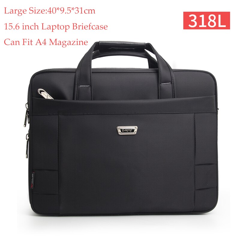 Beroemde Business Mannen Tas 15.6 inch Laptop Handtas Vrouwen Aktetas Tas Grote Casual Messenger Bag Document Office Bag