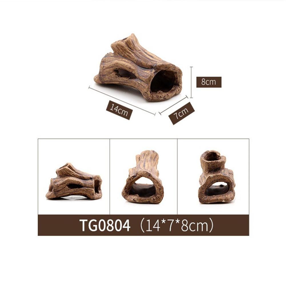 Support en forme de branche d&#39;arbre pour reptiles serpent escalade, plate-forme décorative, ornement en céramique: 804