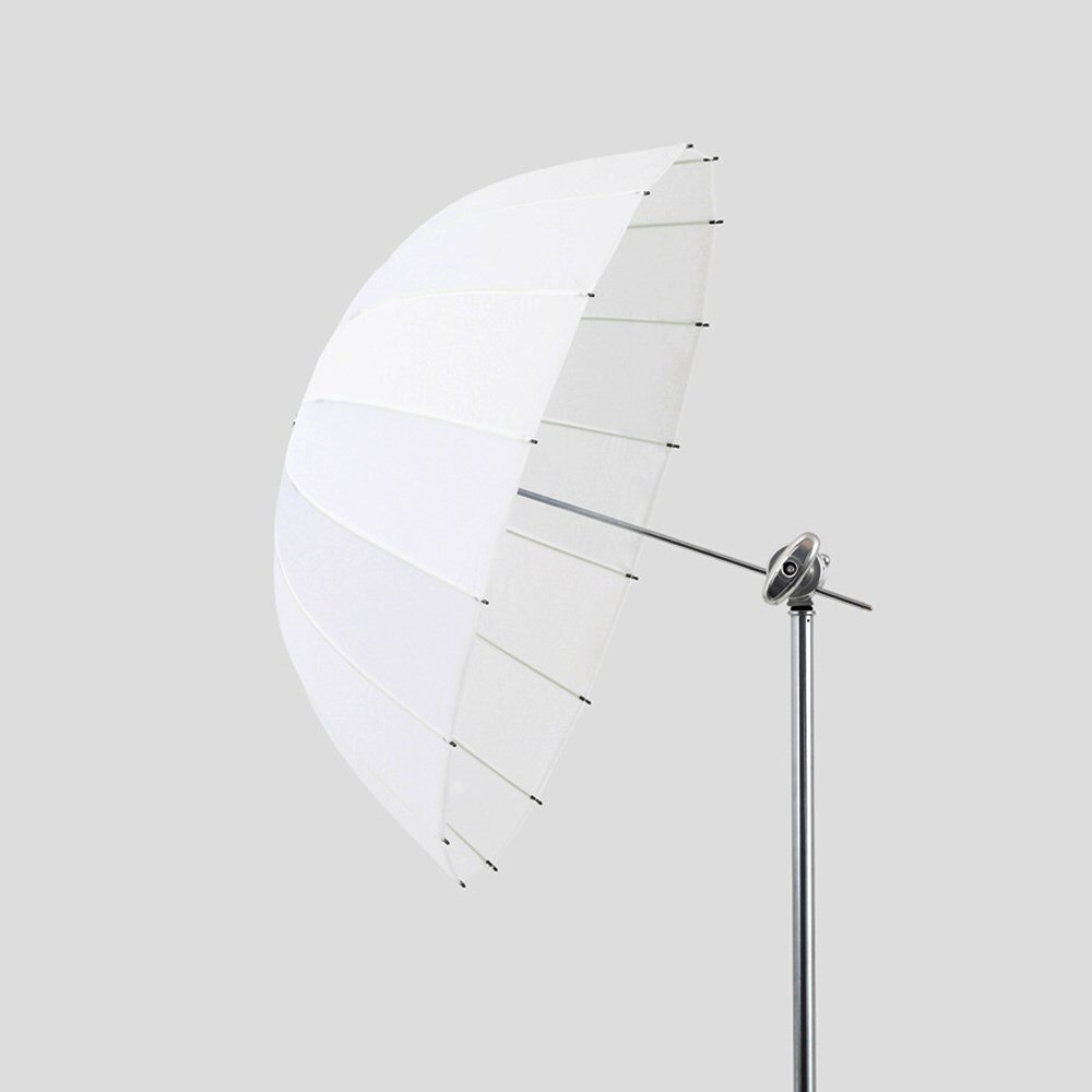 Godox UB-85D 85cm bianco parabolico riflettente trasparente morbido ombrello Studio luce ombrello con nero argento diffusore di copertura