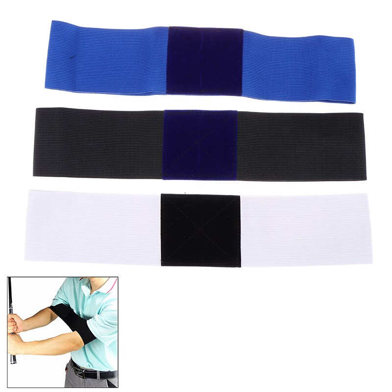 Elastic Arm Band Belt Golf Swing Trainer Eginner Practicing Guide Gesture Alignment Training Aid Aids Correct Swing Trainer