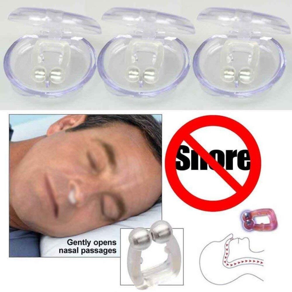 Anti Snoring Clip Silicone Health Care Anti Snore Aid Sleep Device Guard Sleeping Aid Naturally And Effectively Stop Snoring