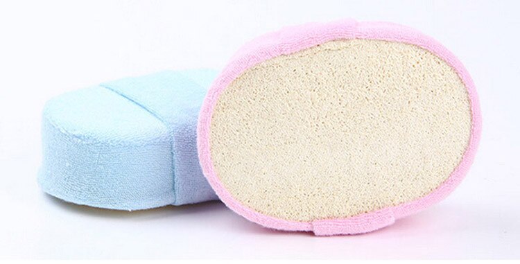 1Pc Natural Effective Exfoliator Scrubber Bath Brushs Massager Shower Loofah Luffa Back Spa Scrubber Sponges Sanitary Ware Suite
