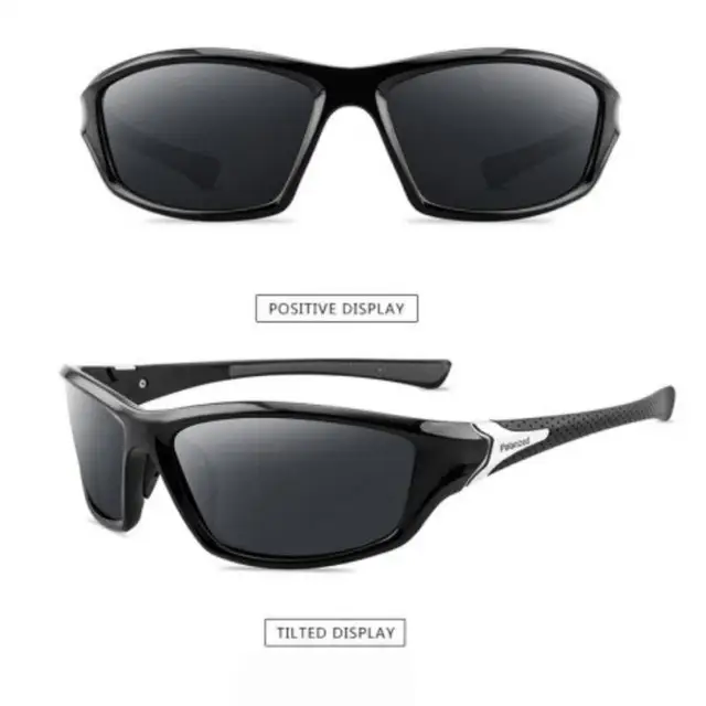 Gafas de sol polarizadas de para hombres y mujeres que conducen gafas opacas al aire libre: Morado