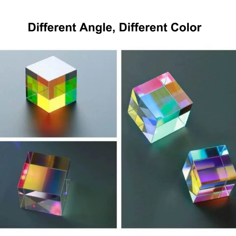 Prisma Cristal - Divisor de Luz Arcoíris Hexagonal - Experimento Óptico Manualidad