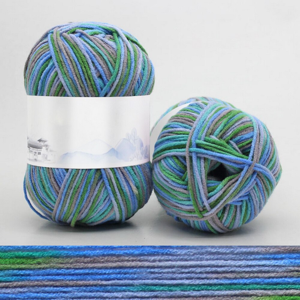 Milk Sweet Soft Cotton Baby Knitting Wool Yarn Milk Cotton Soft Baby Yarn For Hand Knitting 50g/ Crochet Baby Woolen: 22