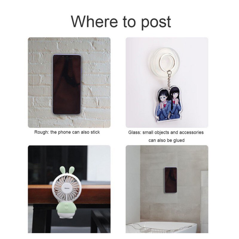 Magic Nano Casual Paste Rubber Pad No Trace Nano Stickers For Kitchen Car Phone Holder Universal Wall Stickers Home Supplies