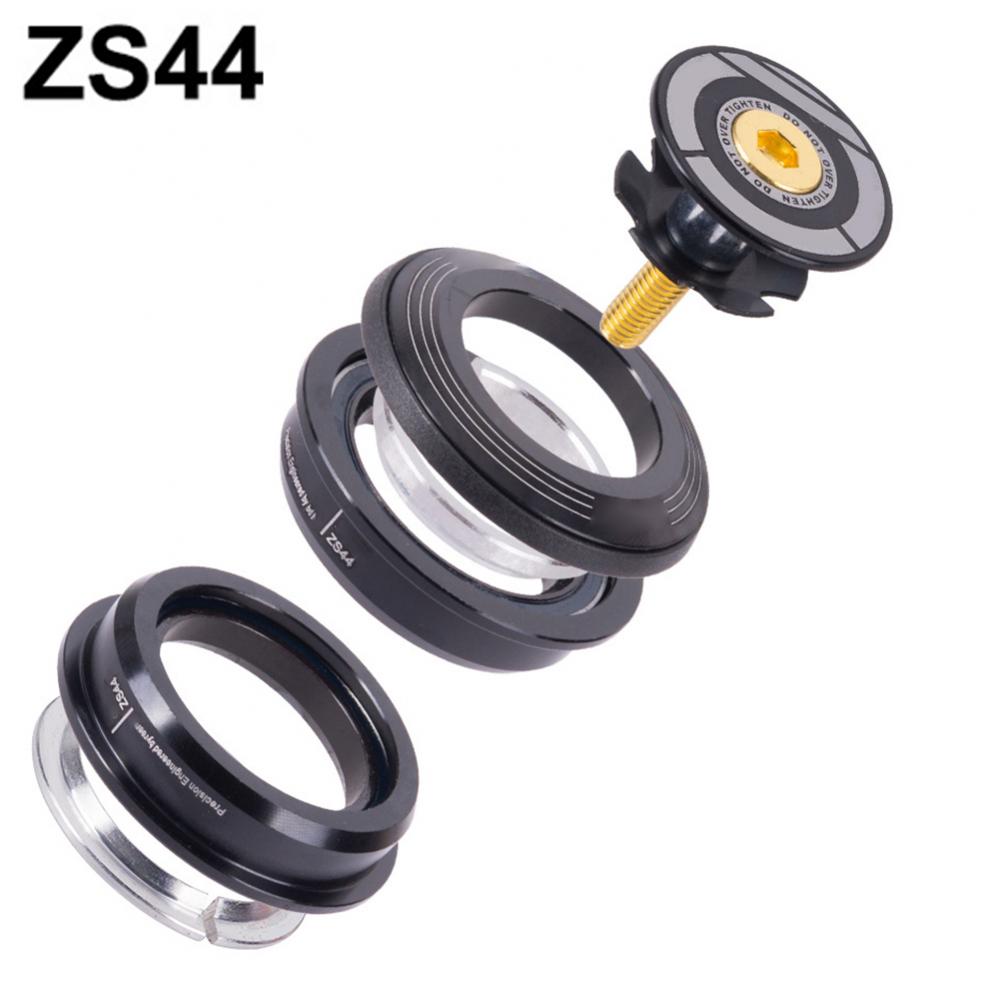 Bicycle Headset Road Bike ZS44 44mm Build-in MTB Bearing Internal Straight Tapered Tube Fork Steer Column Integrated System