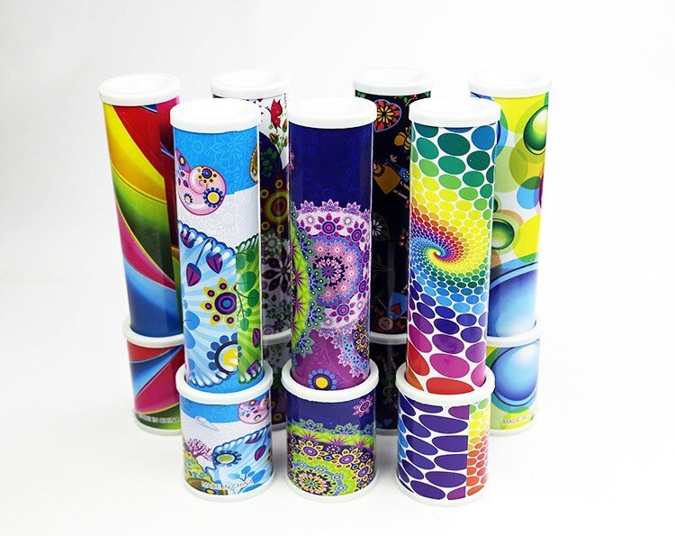1 PC Kaleidoscopes Kinder Pädagogisches Wissenschaft Spielzeug Große Verdrehen Rotierenden Kaleidoscopes für kinder LYQ