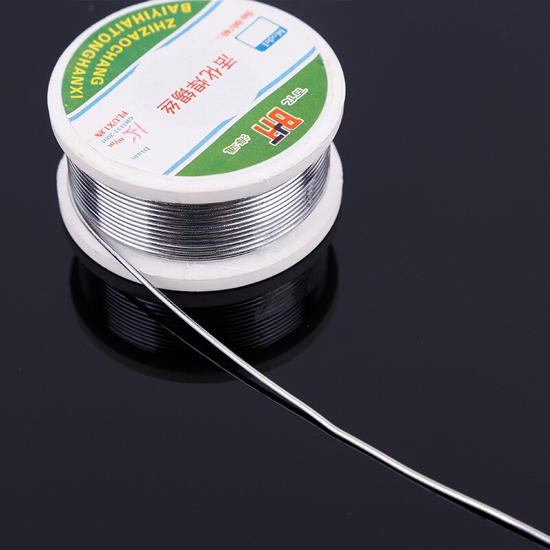 Loddetråd 0.8/1.0/1.5/2.0mm 63/37 flusmiddel 2.0%  tin bly tintråd smeltet kolofonium kerne lodde loddetråd rulle