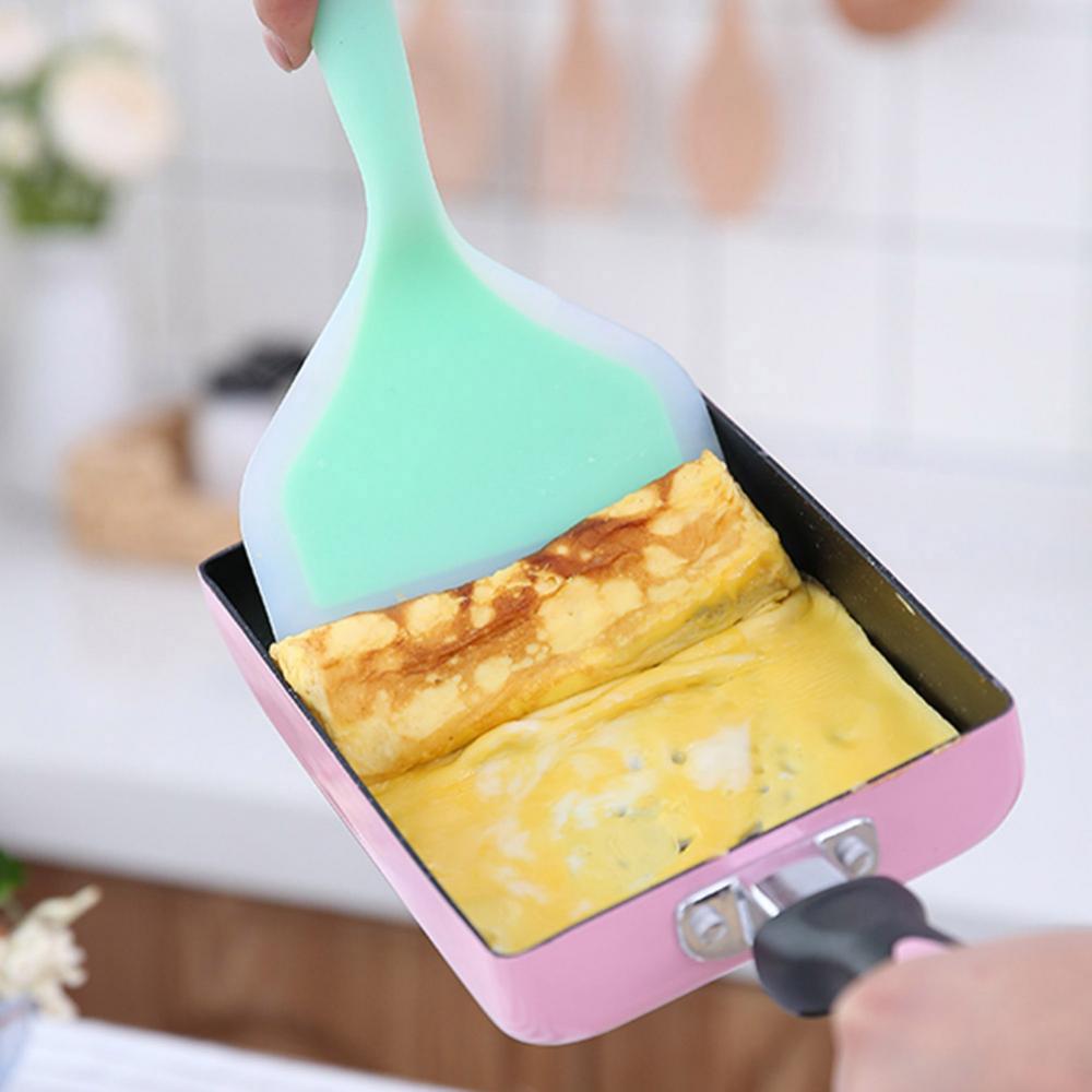 1Pc Non-stick Siliconen Spatels Rundvlees Vlees Ei Koken Spatel Keuken Koken Bakken Schraper Pizza Schop Voedsel Lifters turners