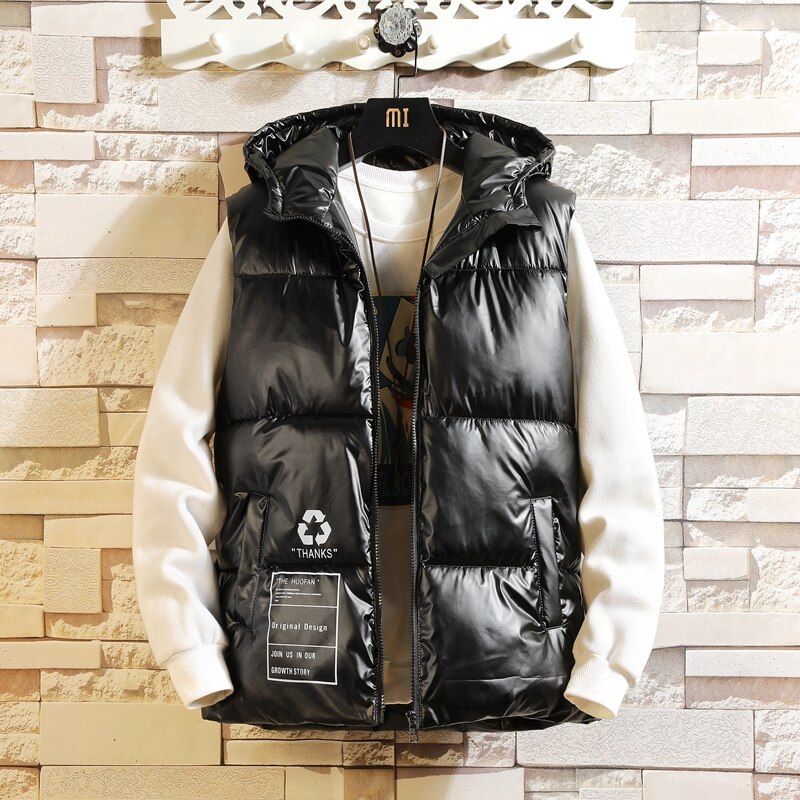 M-5XL hiver body Gilet de veste hommes décontractée sans manches hommes Gilet hommes Gilet bas hiver Gilet pour les hommes