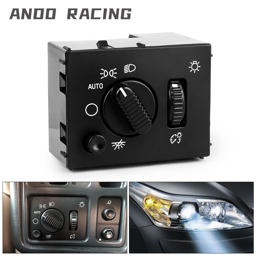 Koplamp Schakelaar Voor 03-07 Chevy Silverado 1500 2500 Gmc Sierra Yukon 15194803 19381535 D1595G