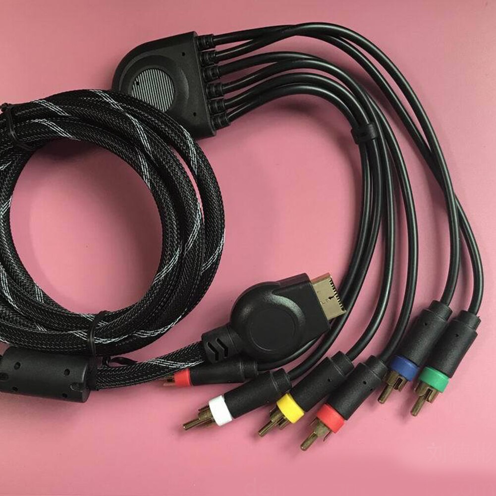 TV Sound AV Cable Multi Out Video Accessories Lead 1.8m 1080p HD Game Audio Connect Component Wire For Sony Console