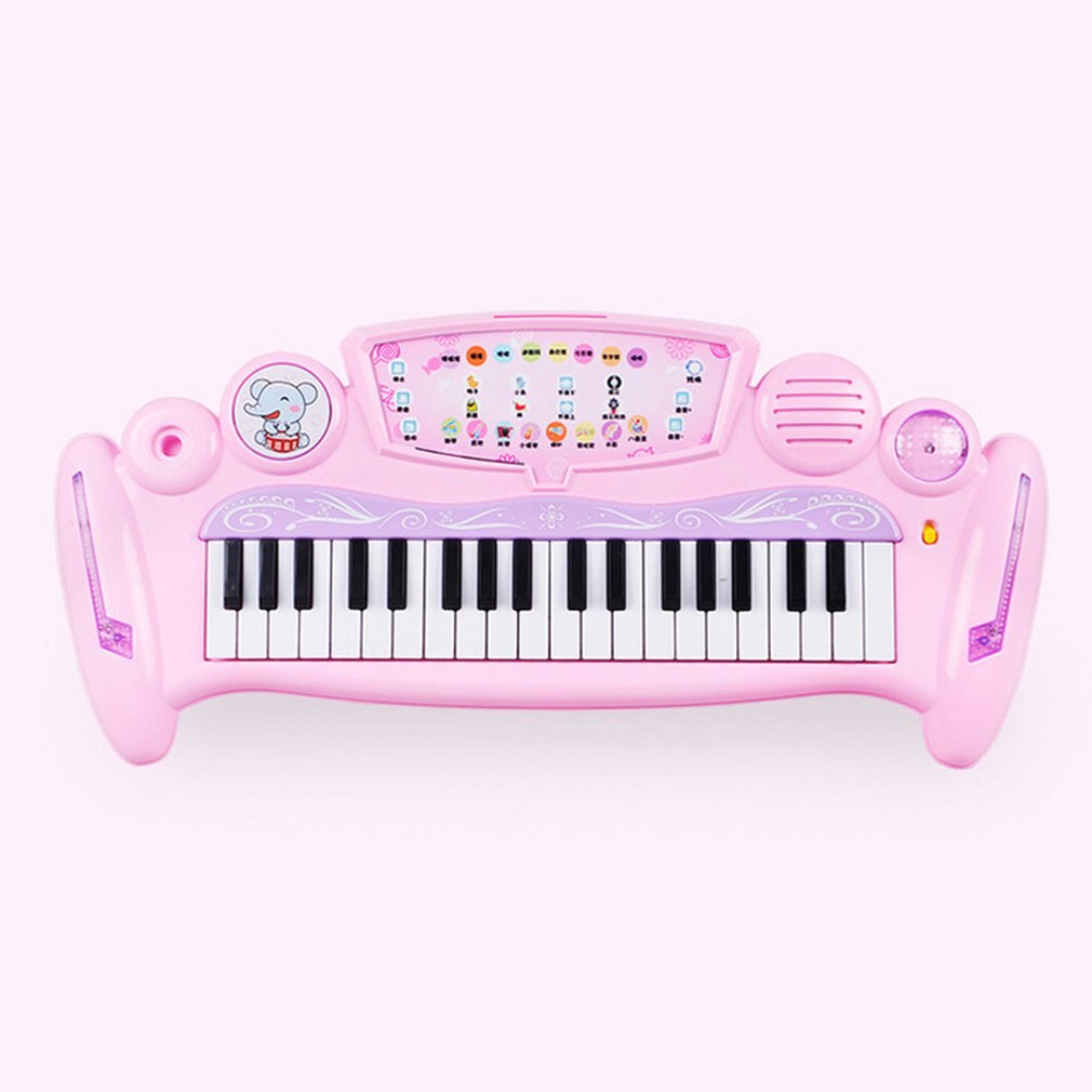 Kinderen 37 Belangrijke Elektronische Keyboard Piano Orgel Speelgoed Set Microfoon Muziek Spelen Kids Educatief Speelgoed Voor
