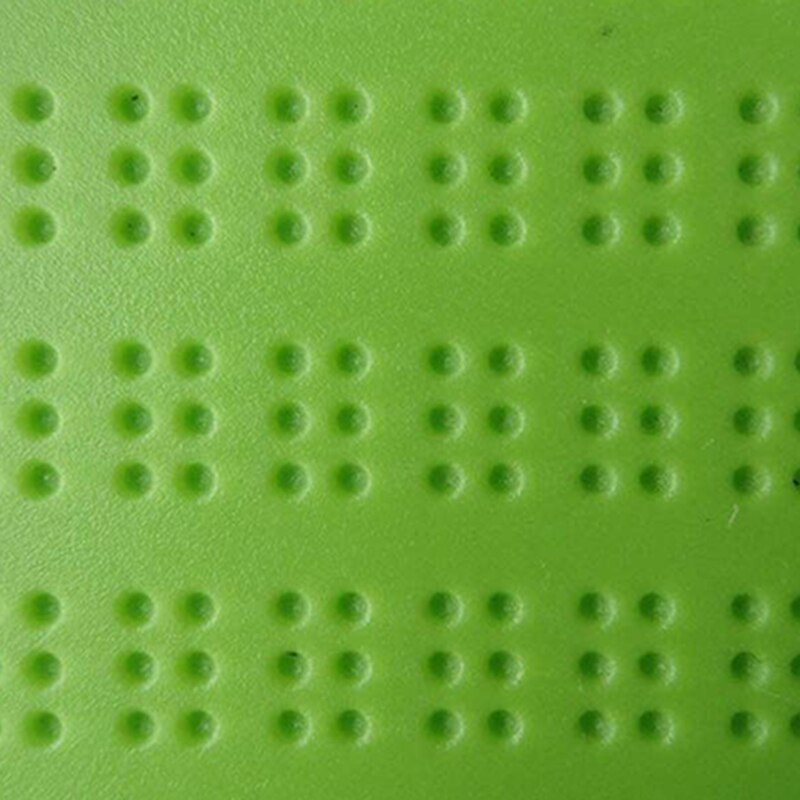 9 Lines 30 Cells Braille Writing Slate and Stylus Plastic Braille Slate Kit for The Blind