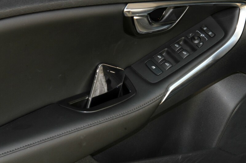 Fit Voor Volvo V40 Accessoires Auto Interieur Voordeur Organizer Holder Box Met De Mat 2 stuks