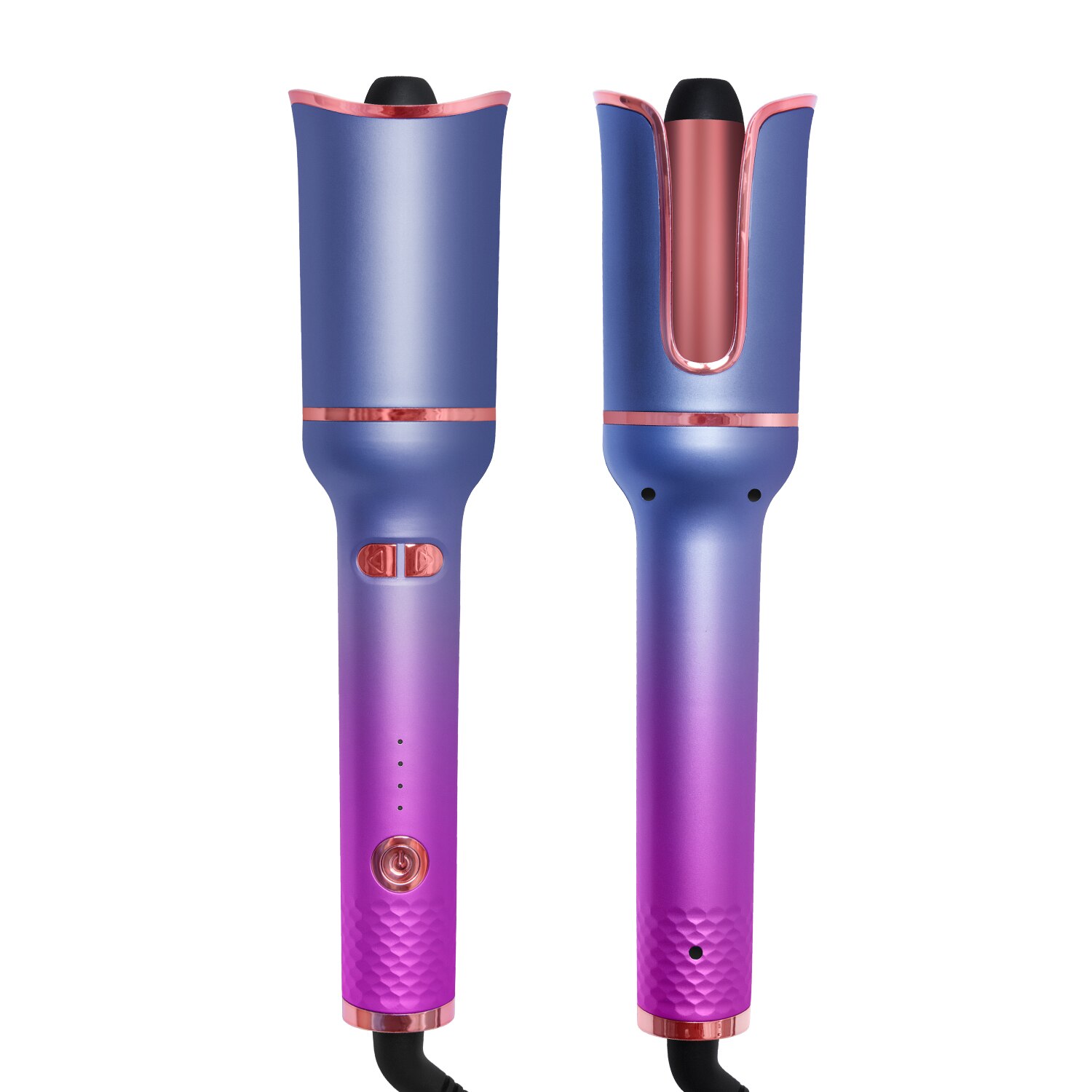 Spin N Ceramic Rotating Curler for Curls Waves Portable Hair Styling Fast Heating Women Styler Automatic Hair Curling Iron Wand: Colorful / AU