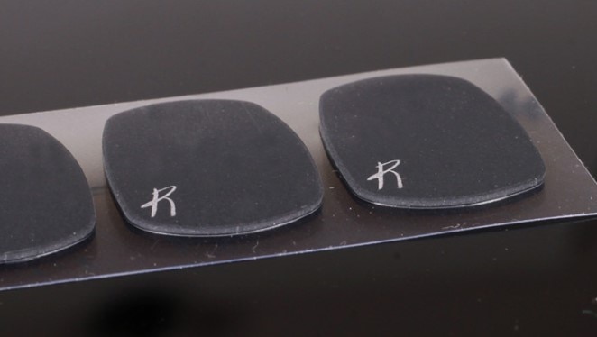 Rico by d'addario rmp 01c rmp 01b reserve-mundstückpflaster, transparent/schwarz, , 5-er -pack