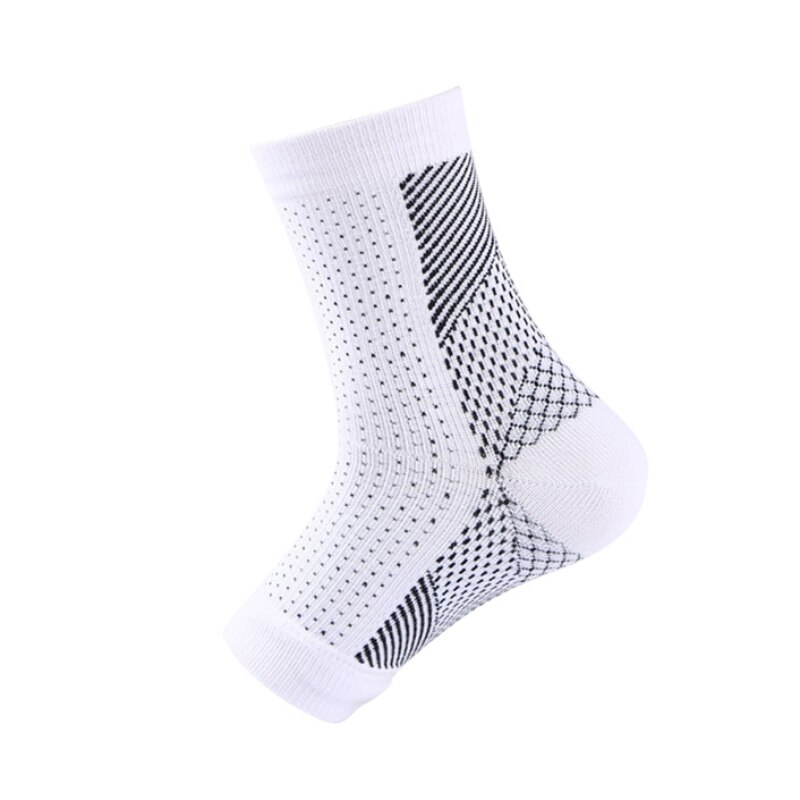 Voet Compressie Sok Anti Vermoeidheid Voet Mouw Enkel Ondersteuning Outdoor Sport Running Fietsen Basketbal Sokken Enkelbrace: W / S/M