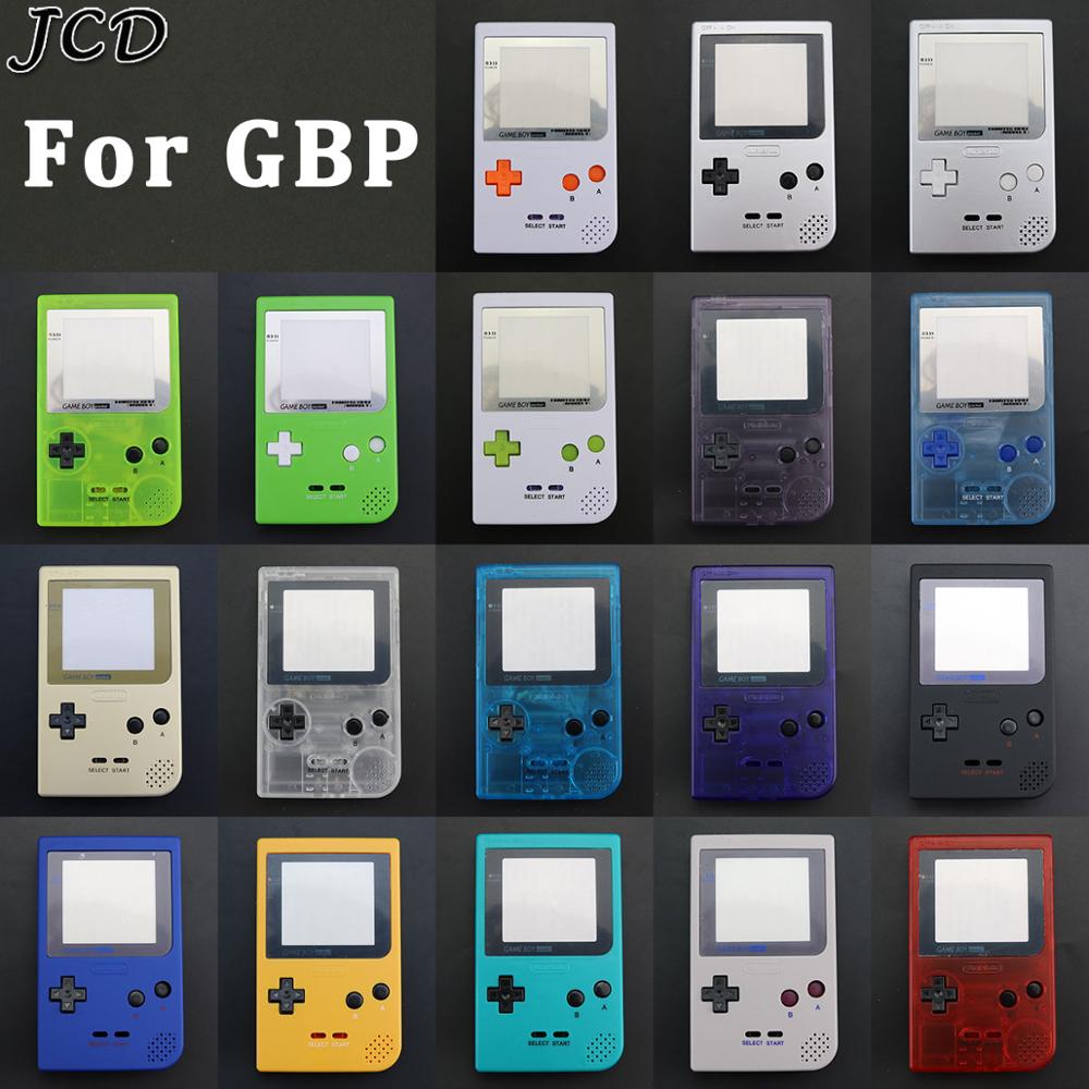 JCD carcasa Shell con botones kit de reemplazo para GBP de plástico funda completa para Gameboy de bolsillo consola de juego