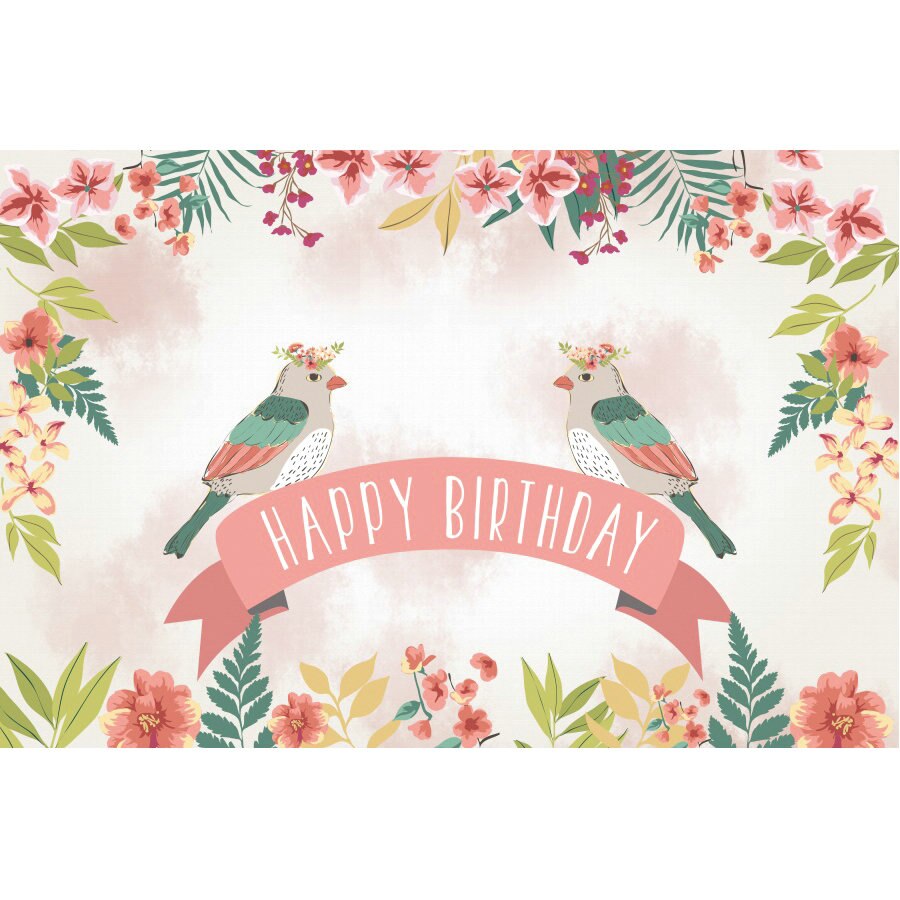 Sweet Summer Birthday Party Backdrop Photography Background Photo Booth Studio Decor: 01 / 420x300cm