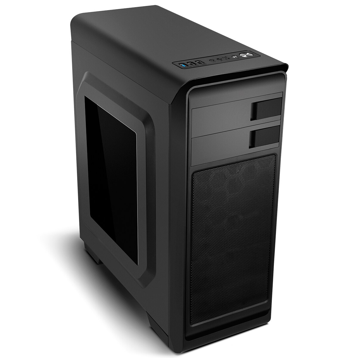 Caja Ordenador PC Sobremesa Semitorre Atx Modus Edition USB 3.0 Gaming - NOX
