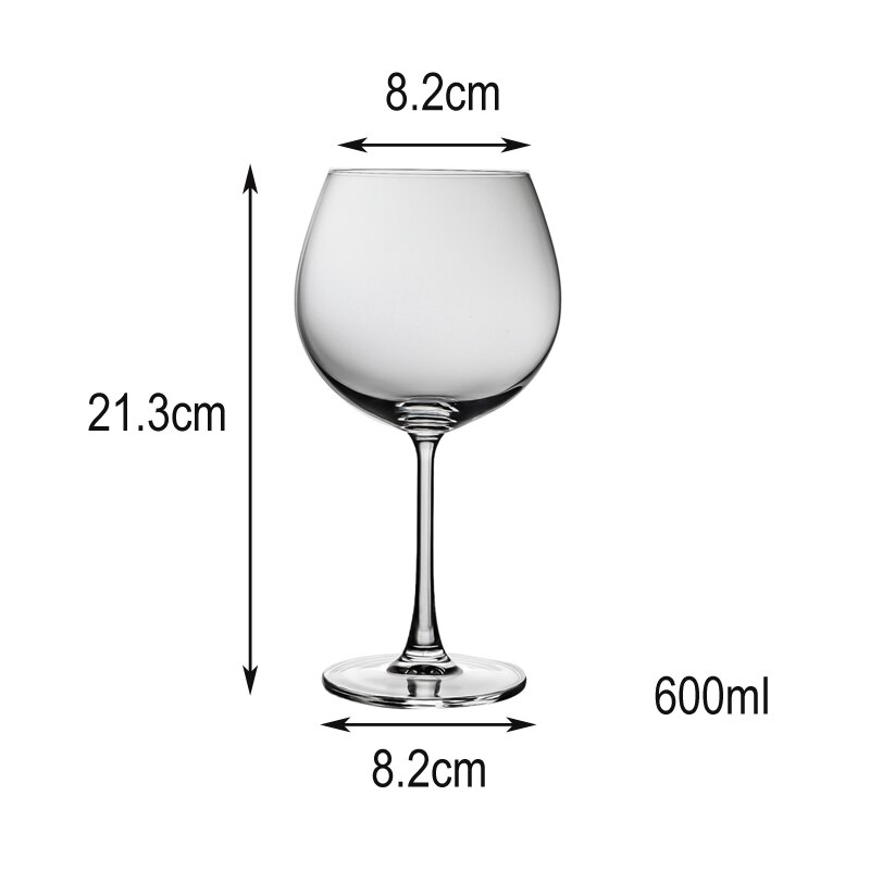 Europäischen Bleifrei Kristall Cocktail Glas Hohe Kapazität Becher Große Bauch Mischen Tassen Bar Party Getränk 600 Ml: Ursprünglich Titel