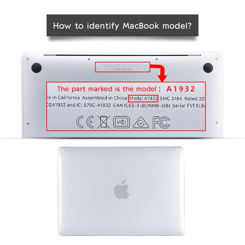 Stødsikker gennemsigtig pc taske til macbook pro retina 13 15 retina 12 air 11 13 hård plast beskyttende skal cover til macbook