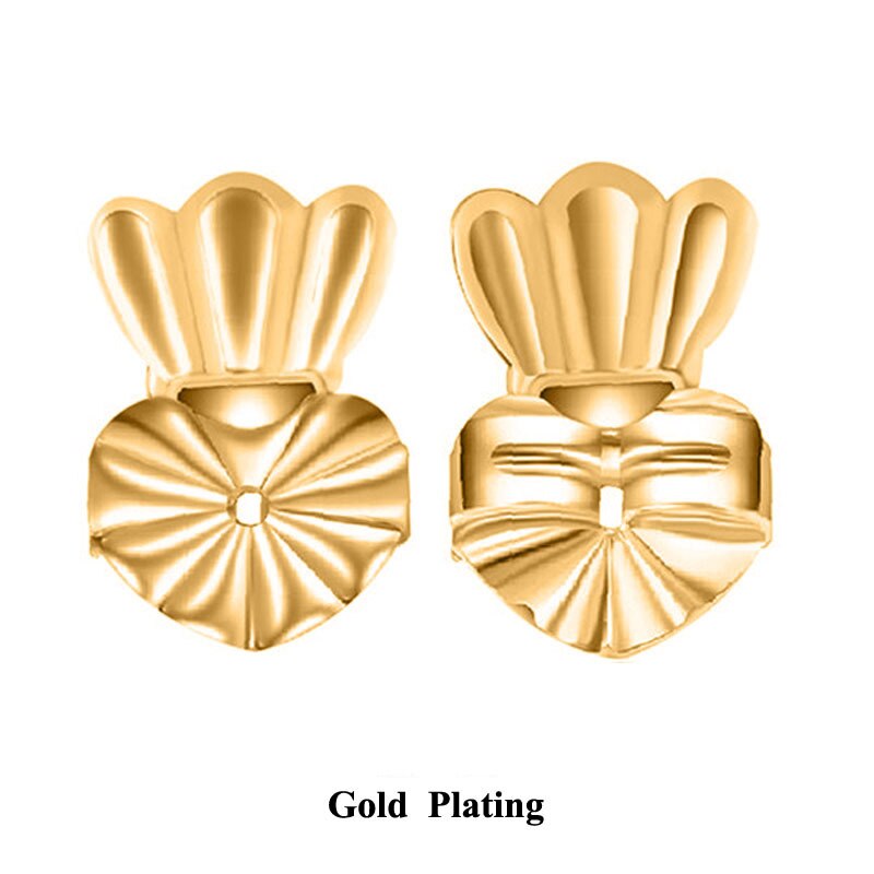 Nowe popularne Magic Bax Ear Studs urządzenie pomocnicze kreatywne nausznice Stud Buckle Lifter europejska i amerykańska biżuteria: B-Gold