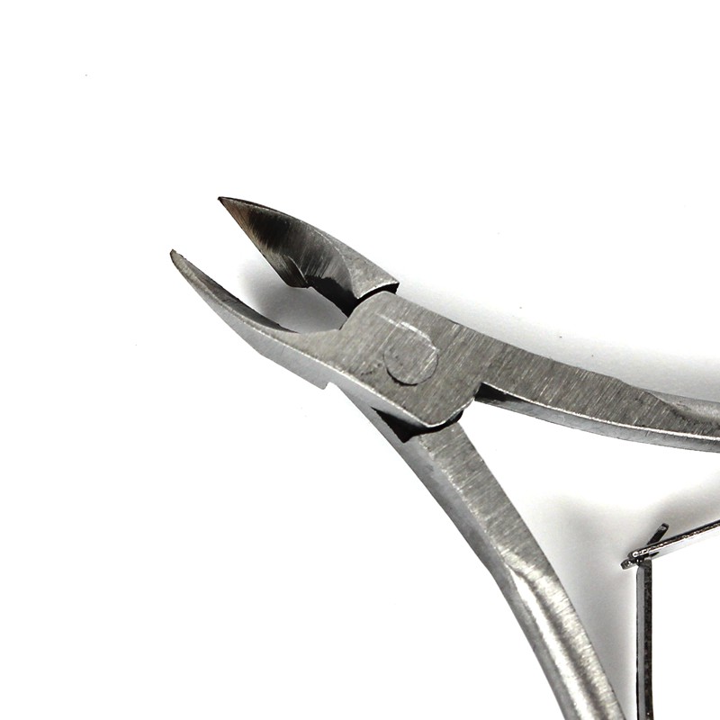 Nail Art Clipper Stainless Steel Toe Cuticle Nipper Trimmer Cutter 9x6cm 1pc Manicure Nail Cutter