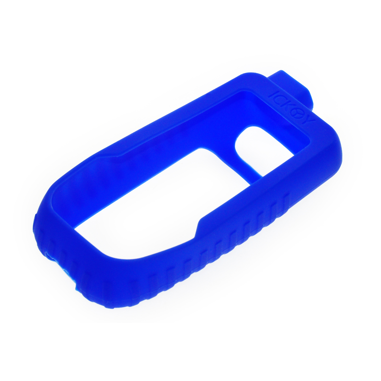 Protector de pantalla de vidrio templado 9H + funda protectora de silicona para Garmin GPSMAP 67 67S 67ST 66SR 66 66ST 66S GPS de mano: Azul