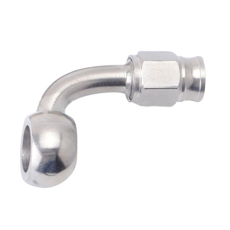 Raccord De Tuyau De Frein Acier Inoxydable AN3 10mm - Pour Voiture, Moto, Angles Variés