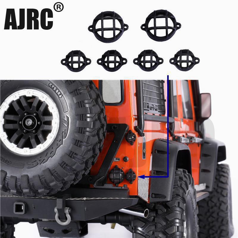 Ajrc Abs Beschermende Lampenkap Voor 1/10 Rc Gevolgd Auto Guard Traxxas Trx4 Trx-4 Rear Lamp Cover Achteruitrijlicht Bescherming Cover