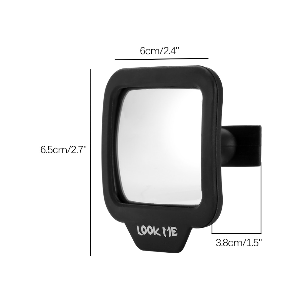 Espejo retrovisor auxiliar para coche, espejo de imán posterior de gran angular de 270 grados, elimina el punto ciego para seguridad Universal