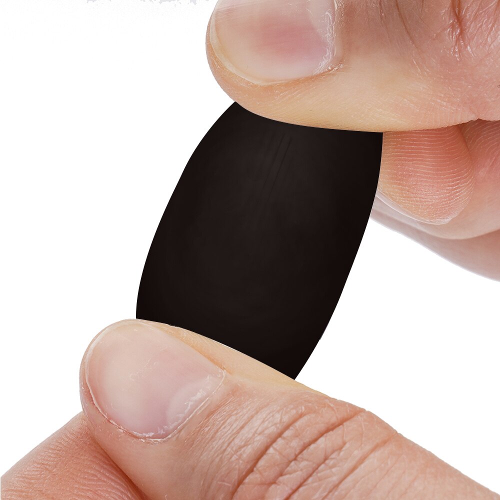 12 stk tromme mute pads sæt silica gel dæmpere lyddæmper dæmpnings pad percussion instrument tilbehør: Sort