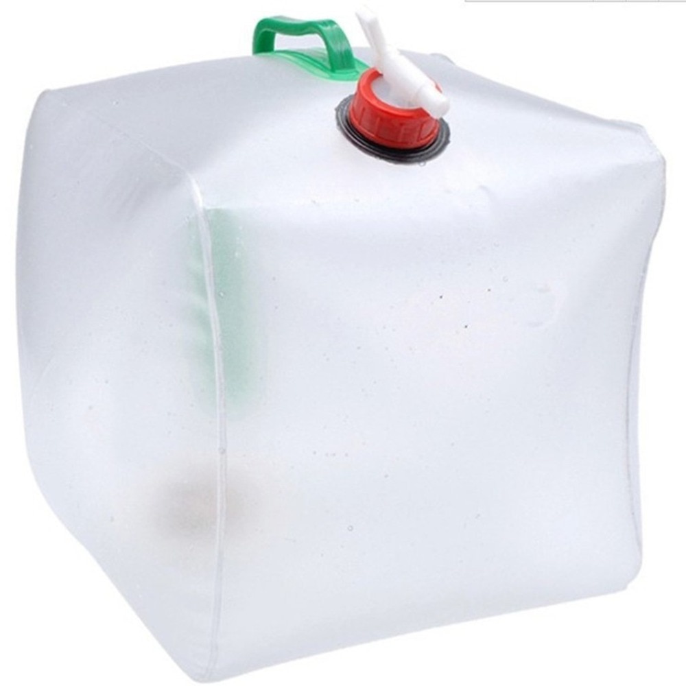 20L Outdoor Opvouwbaar Opvouwbare Opvouwbare Drinkwater Zak Auto Water Carrier Container Voor Outdoor Camping Wandelen Picknick Bbq