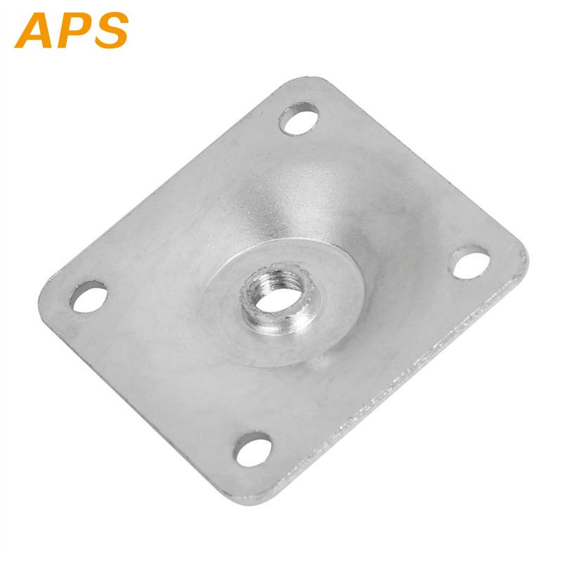 6pcs 48*48*2.0mm Table Leg Mounting Plate Sofa Legs Plates Foot Hinge Accessories Furniture Fittings Hinges