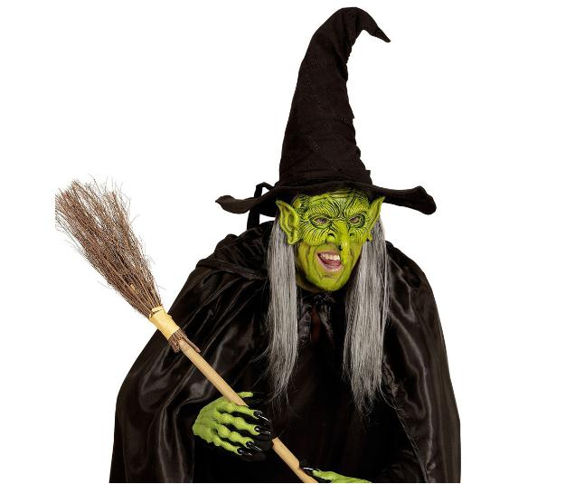 Máscara para Halloween Navidad de Brujas Festival mujeres hombres Unisex horror payaso máscara