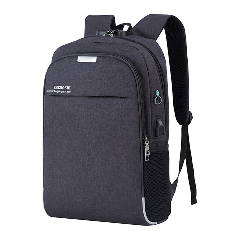 Litthing Laptop Backpack USB Charging 15.6 inch Anti Theft Women Men School Bags For Teenage Girls College Travel Backpack Male