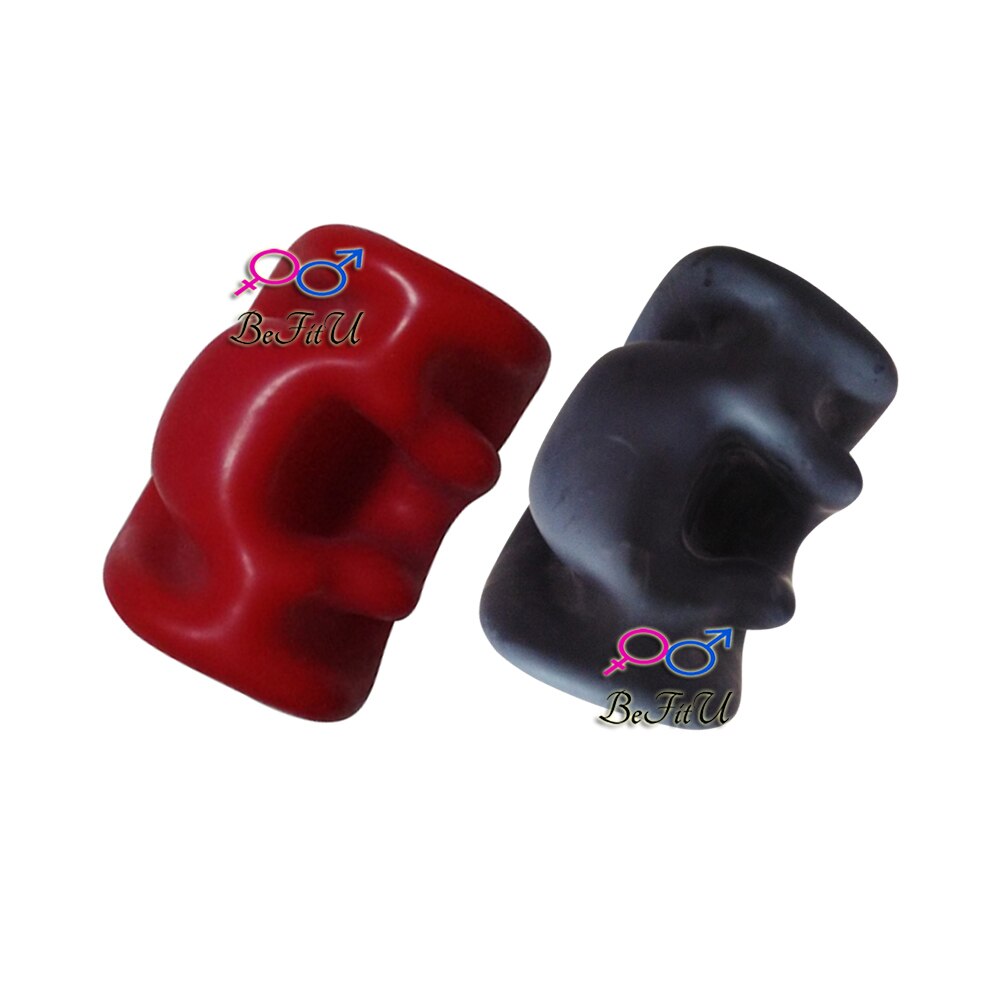Befitu latex mondstuk, mondstuk, knevel, cosplay accessoire: Paars