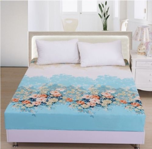 King/Queen Size Fitted Sheet 16 STYLE: YELLOW / King